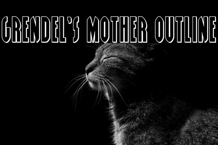 Grendel's Mother Outline Example 3