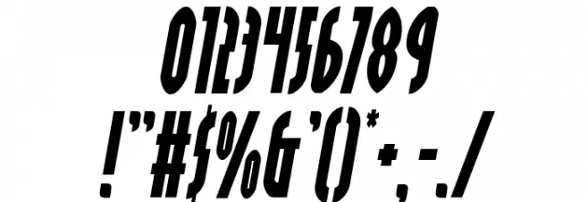Grendel's Mother Semi-Italic Font OTHER CHARS