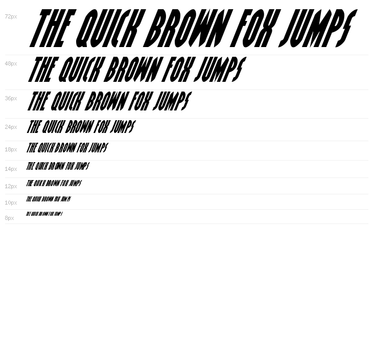 Grendel's Mother Super-Italic Waterfall