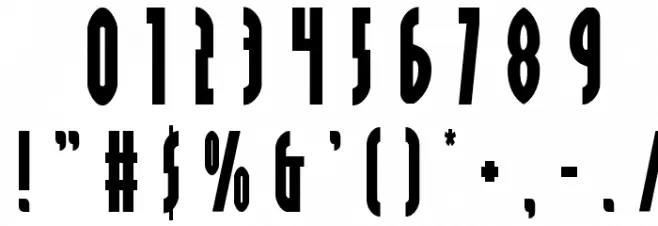 Grendel's Mother Title Font OTHER CHARS