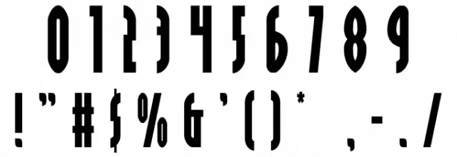 Grendel's Mother Title Font OTHER CHARS