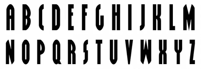 Grendel's Mother Title 字体 小写