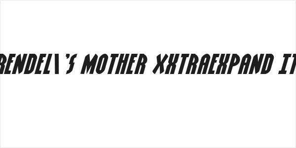 Grendel's Mother XxtraExpand Ital Logo