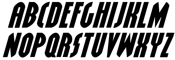 Grendel's Mother XxtraExpand Ital Font LOWERCASE