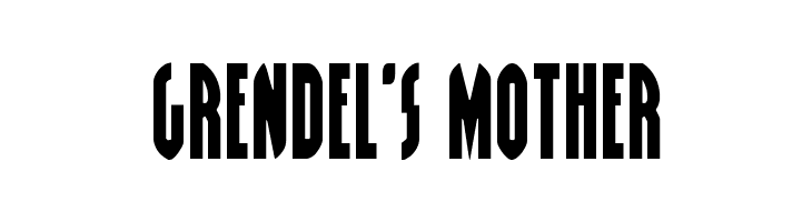 Grendel's Mother  baixar fontes gratis
