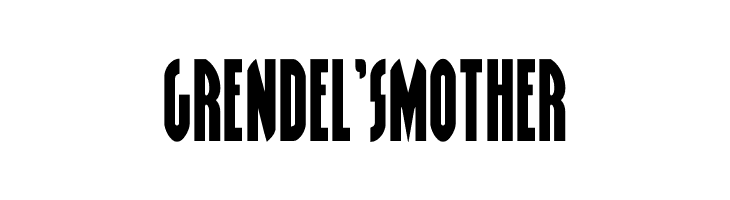 Grendel's Mother  font caratteri gratis