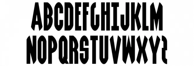 Grendel's Mother Schriftart Groß