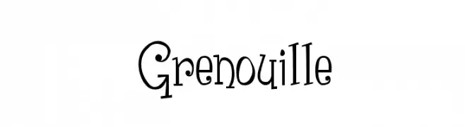 Grenouille  Fuentes Gratis Descargar
