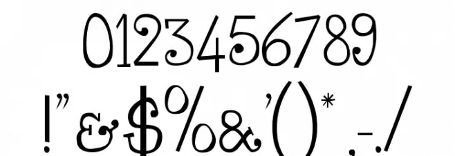 Grenouille Font OTHER CHARS