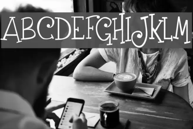 Grenouille Font examples