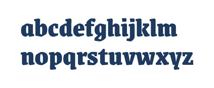 Grenze Black Lowercase