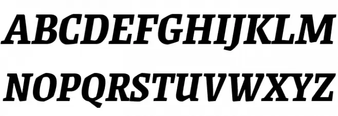 Grenze Bold Italic フォント 大文字