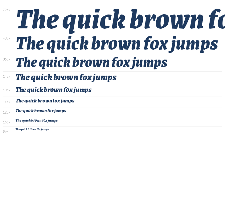 Grenze ExtraBold Italic1 Waterfall