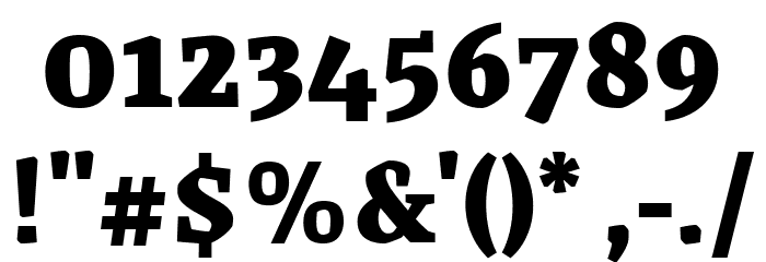 Grenze ExtraBold Font OTHER CHARS