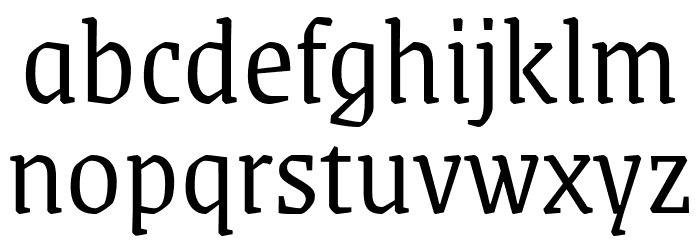 Grenze Light Font LOWERCASE