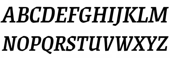 Grenze Medium Italic Шрифта ВЕРХНИЙ