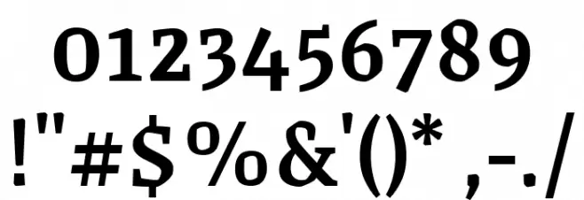 Grenze Medium Font OTHER CHARS