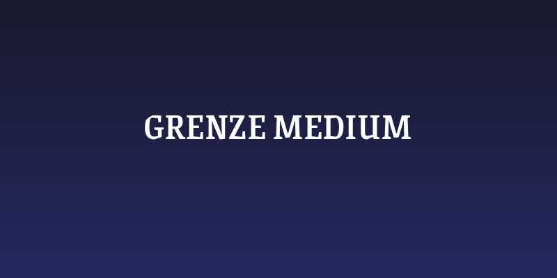 Grenze Medium Social Header
