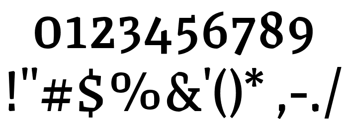 Grenze Regular Font OTHER CHARS