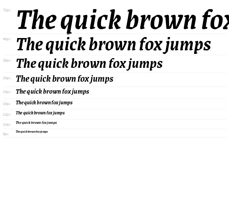 Grenze SemiBold Italic Waterfall