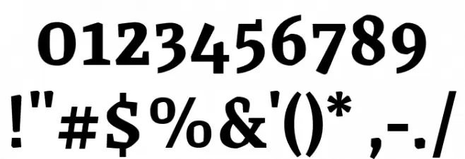 Grenze SemiBold Font OTHER CHARS