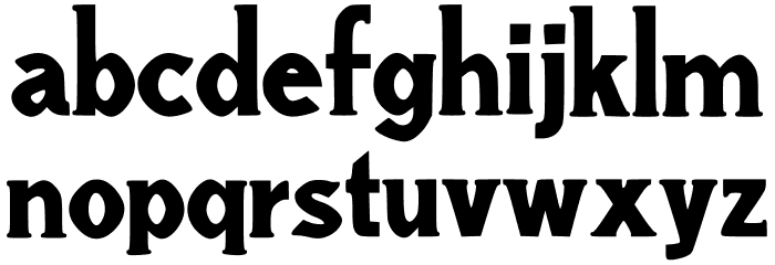 Gresan - Personal Use Only Font LOWERCASE