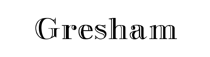 Gresham  baixar fontes gratis