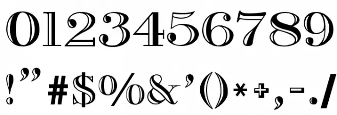 Gresham Font OTHER CHARS