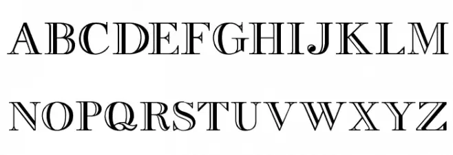 Gresham Шрифта ВЕРХНИЙ