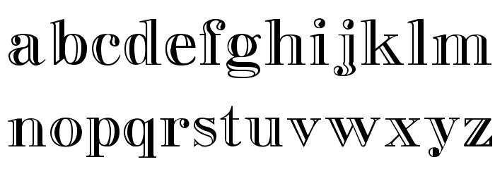 Gresham Font LOWERCASE