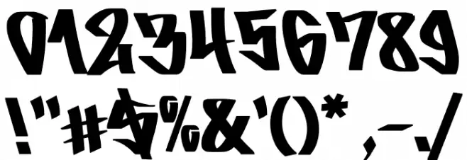 Gress Down फ़ॉन्ट अन्य घर का काम