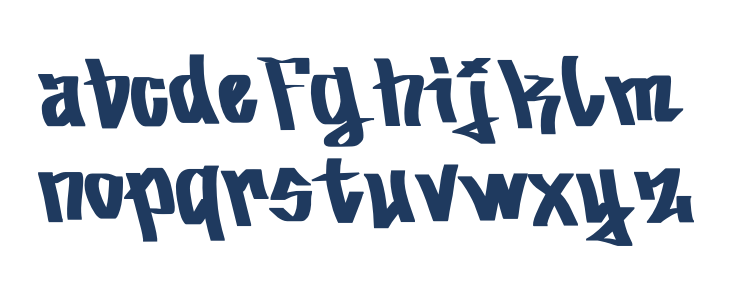 Gress Down Lowercase