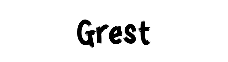 Grest  font caratteri gratis