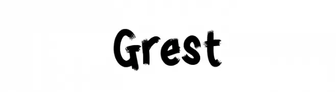 Grest  Frei Schriftart Herunterladen