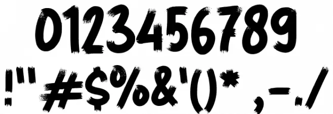 Grest Font OTHER CHARS