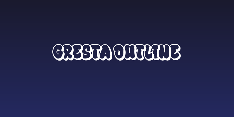 Gresta Outline Social Header