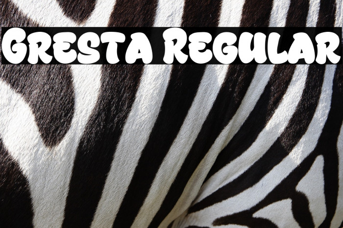 Gresta Regular Example 2