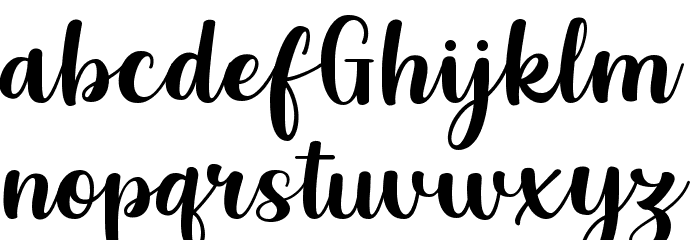 Grestal Script DEMO Regular Font OTHER CHARS