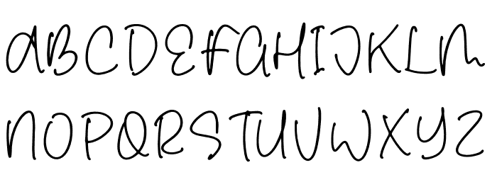 Grestelan Font UPPERCASE