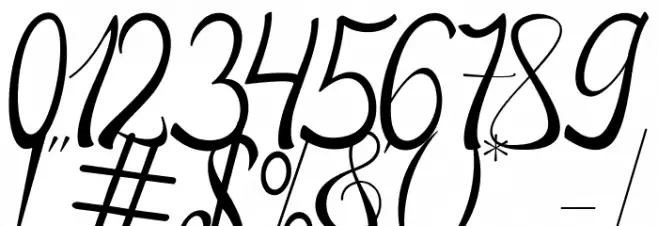 Gresthine Font OTHER CHARS