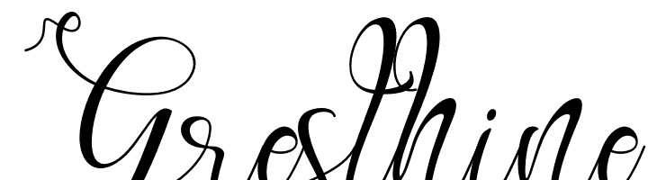 Gresthine  font caratteri gratis