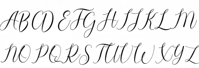 Gresya Font Litere mari