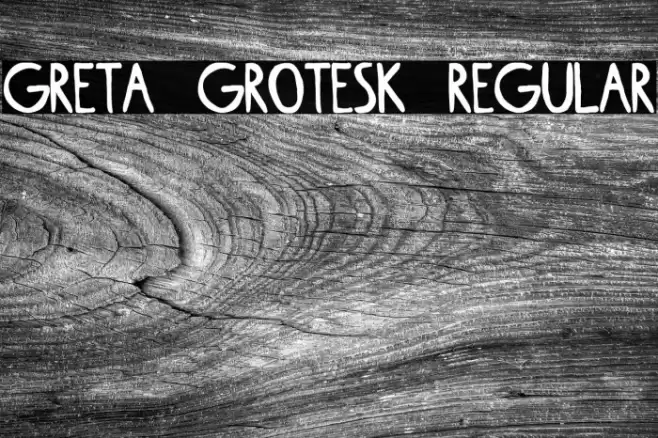 Greta Grotesk Regular Font examples