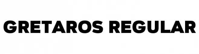 Gretaros Regular  Fuentes Gratis Descargar