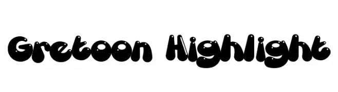 Gretoon Highlight  baixar fontes gratis
