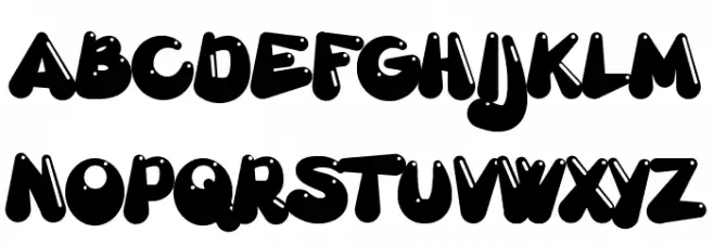 Gretoon Highlight 字体 大写