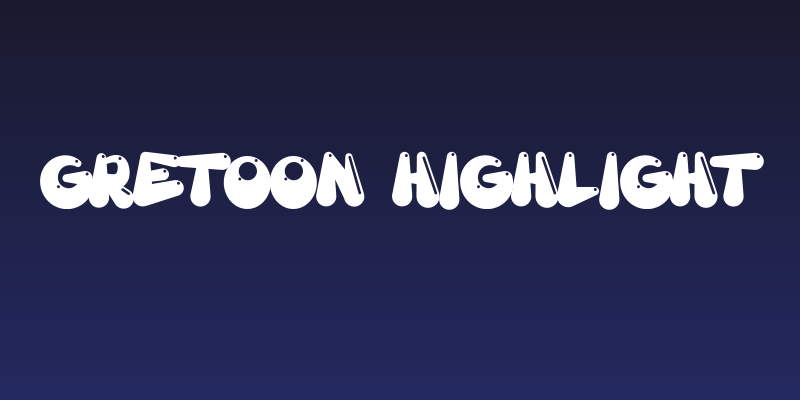 Gretoon Highlight Social Header