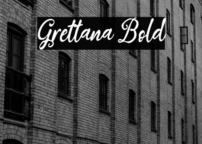 Grettana Bold Example 2