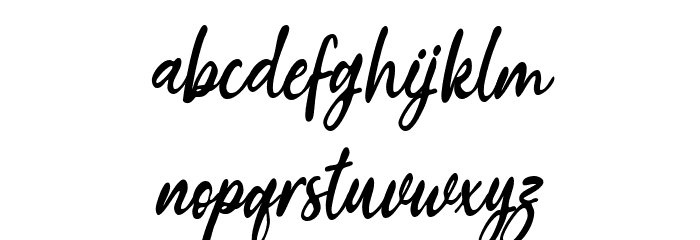 Grettana Bold Font LOWERCASE