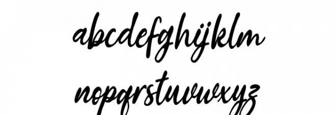 Grettana Bold Schriftart Kleinbuchstaben